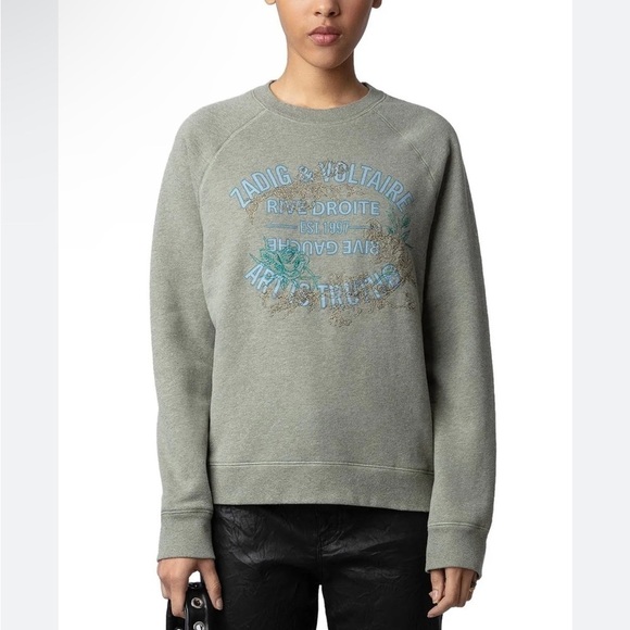Zadig & Voltaire
Upper Blason Flowers Sweatshirt size Medium - Picture 1 of 9